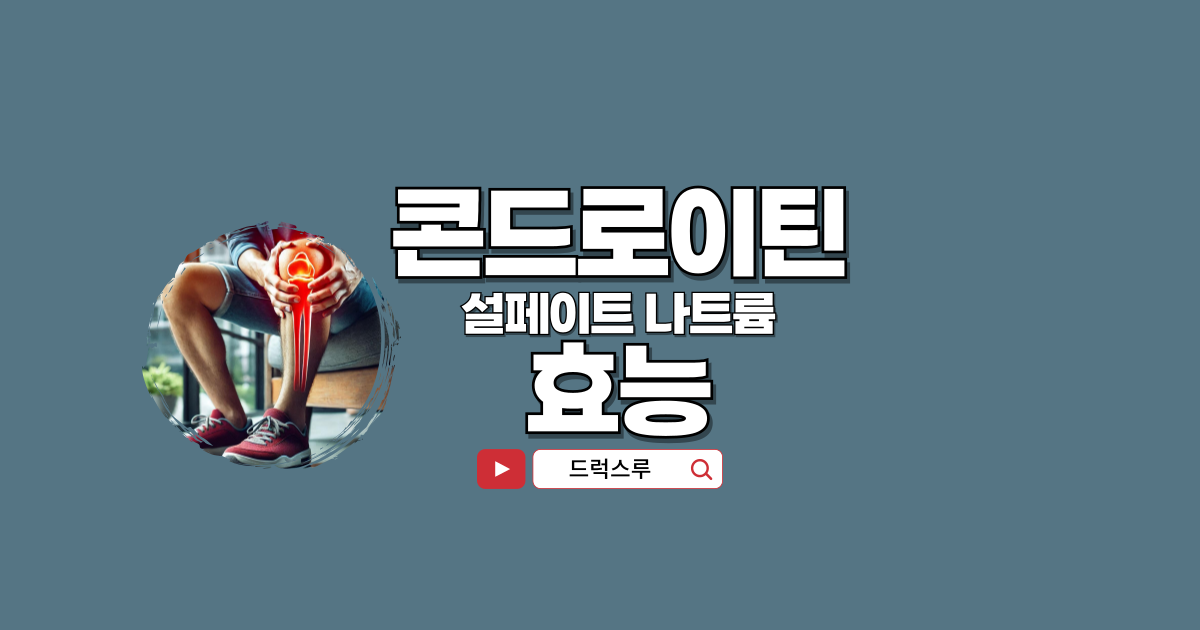 콘드로이틴-설페이트-나트륨-효능