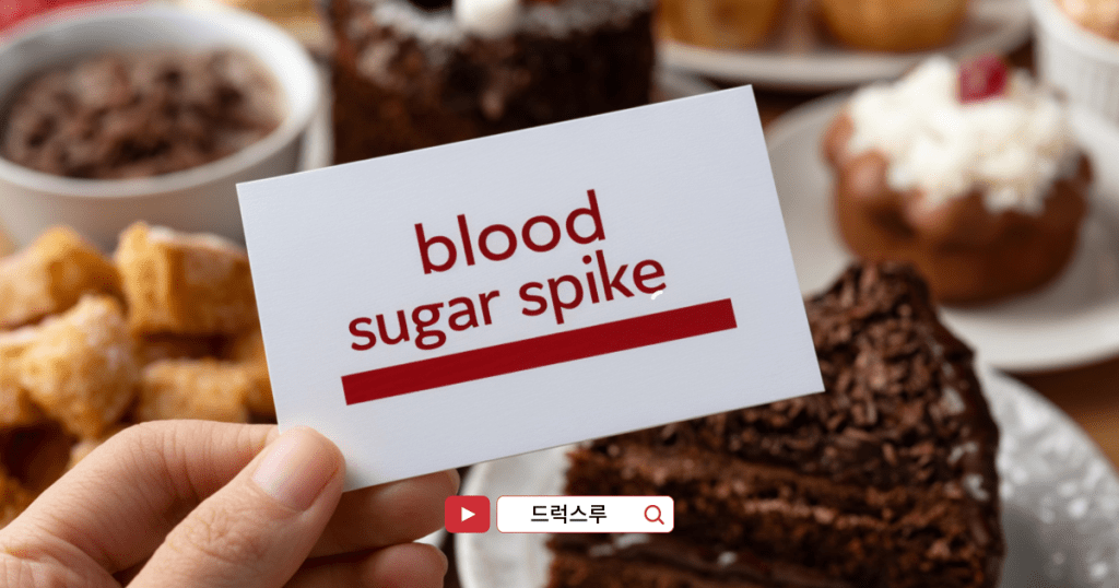 혈당-스파이크-예방-증상-위험성