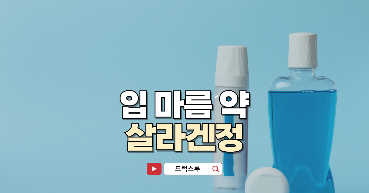 입마름 약-살라겐정