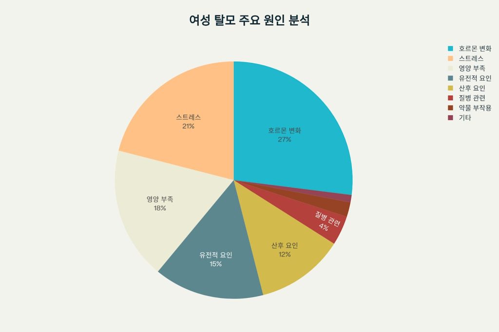 여성-탈모-주요-원인