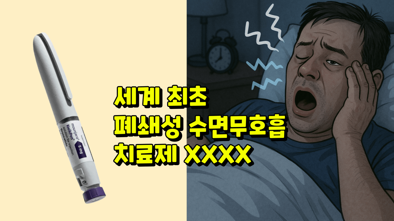 폐쇄성-수면무호흡-치료제-마운자로