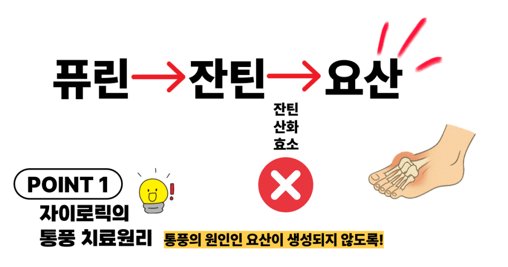 자이로릭-통풍-치료-원리