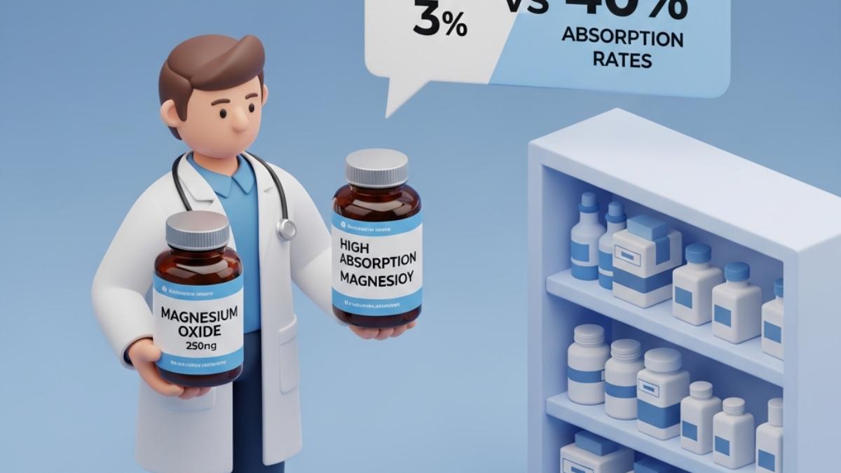 산화마그네슘정, 변비약인가 영양제인가